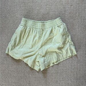 Women's Light Green Shorts